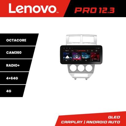 Navigatie Android Dodge Caliber 2006-2010 Lenovo PRO 12.3 QLED 4G 4+64GB