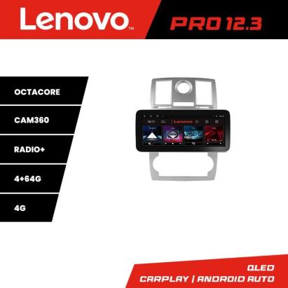 Navigație Chrysler 300C 2004-2008 Lenovo PRO 12.3 QLED 4G 4+64GB