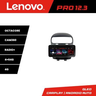 Navigație Android 12.3 inch QLED pentru Fiat Freemont și Dodge Journey 2012-2019