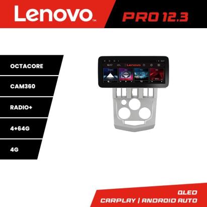 Navigație Dacia Logan 1 2003-2010 Lenovo PRO 12.3 QLED 4GB+64GB 4G