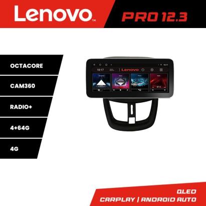 Navigație Peugeot 207 Lenovo PRO 12.3 QLED, 4GB RAM, 64GB, 4G