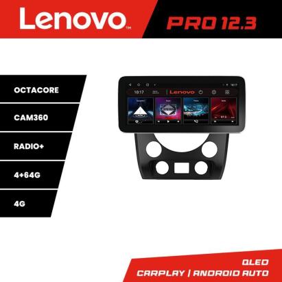 Navigație Android Lenovo PRO 12.3 QLED 4G pentru SsangYong Rexton 2013-2016