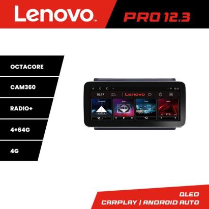 Navigație Fiat Stilo Lenovo PRO 12.3 inch QLED, 4GB RAM, 64GB, 4G, DSP