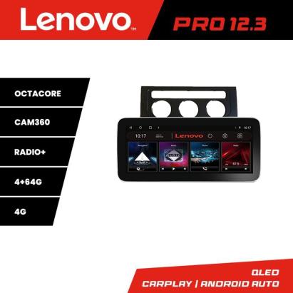 Navigație Android VW Touran 2003-2009, 12.3 inch QLED, 4G, 4+64GB