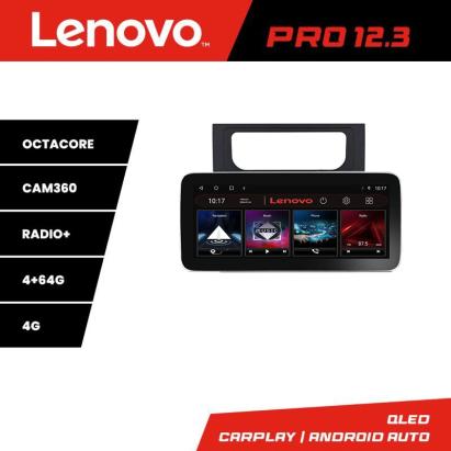 Navigație VW Touran 2010-2016 Lenovo PRO 12.3 QLED 4G GPS 4+64GB
