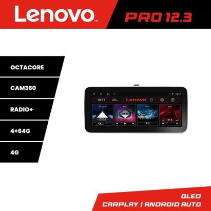 Navigație Toyota Avensis 2009-2015 Lenovo PRO 12.3 QLED 4G 4+64GB