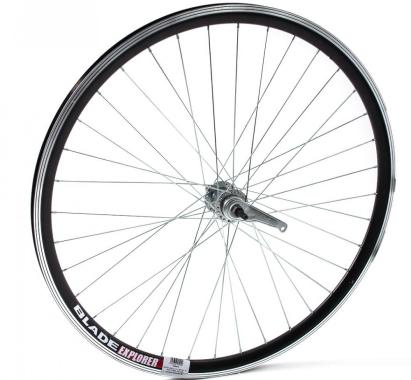 Roata spate bicicleta 28 inch, aluminiu dublu, 36 spite, Blade