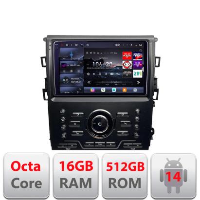 Navigație Android Ford Mondeo MK5 2015-2022 QLED 2K 16GB+512GB