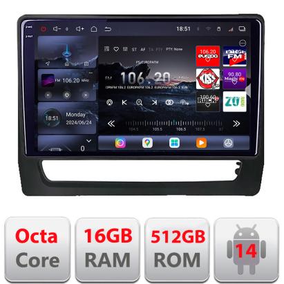 Navigatie Mitsubishi ASX 2019-2022 Edotec Kit-asx2020 8 core QLED 2K 16+512GB 360 Android Waze USB Navigatie Internet Youtube Radio