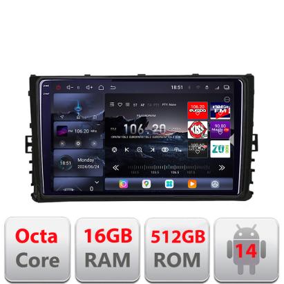 Navigatie Toyota Auris si Corolla 2017-2018 QLED 2K 16+512GB Android