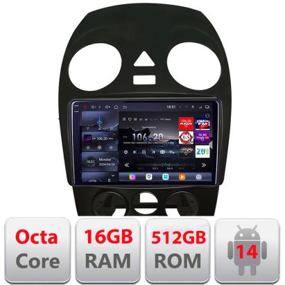 Navigatie Android VW Beetle 2005-2010, QLED 2K, 16GB RAM, 512GB