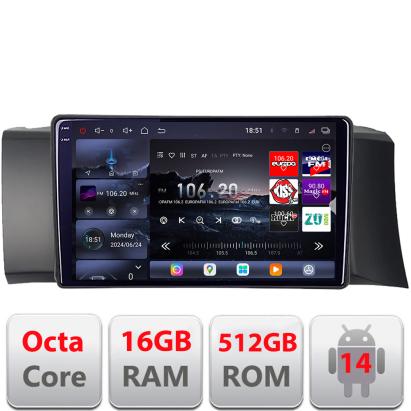 Navigatie Android 2K Subaru BRZ 2012-2021 si Toyota GT86 2012-2021, 16+512GB