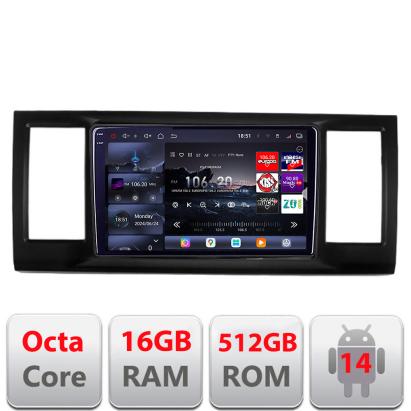 Navigație VW Caravelle 2015+ Edotec QLED 2K, 16GB RAM, 512GB, Android