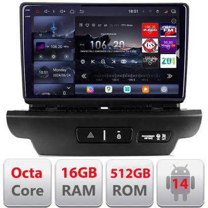 Navigație Android Kia Ceed 2018-2020 QLED 2K GPS 16GB RAM 512GB