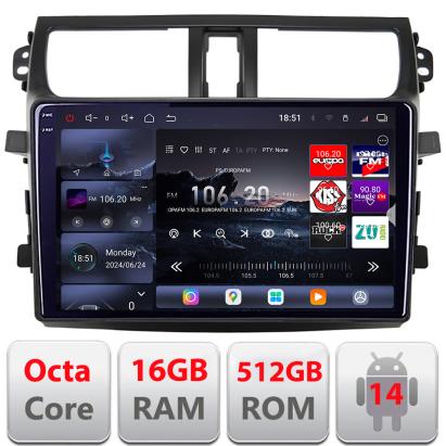 Navigație Android Suzuki Celerio 2014-2021 QLED 2K, 16GB+512GB