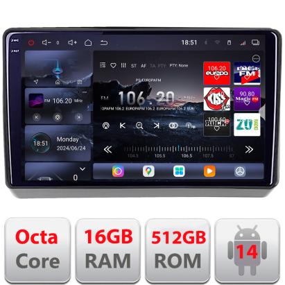 Navigatie Dodge Challenger 2015-2021 Android radio gps internet 8 core QLED 2K 16+512GB 360 Edotec