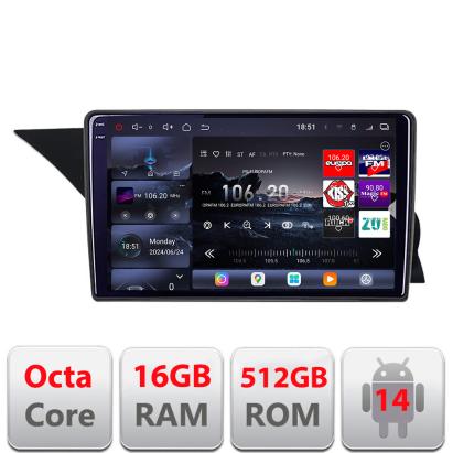 Navigatie Android Mercedes GLK X204 2012-2015 QLED 2K 16+512GB