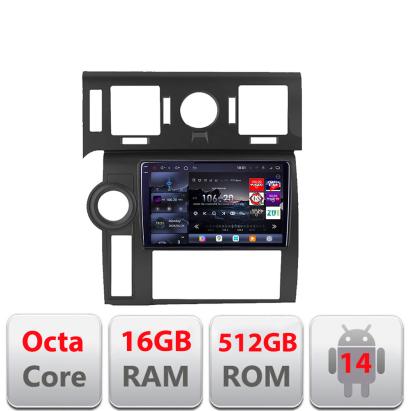 Navigație Android Hummer H2 2008-2010 QLED 2K GPS 16GB+512GB