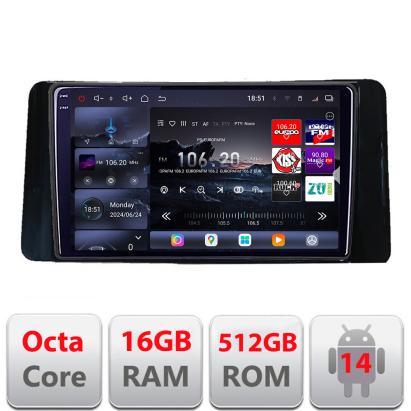 Navigație Android Skoda Kamiq 2019+ QLED 2K, GPS, 16GB RAM, 512GB