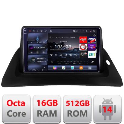Navigatie Android Renault Kangoo 2015-2019 QLED 2K GPS 16GB RAM 512GB