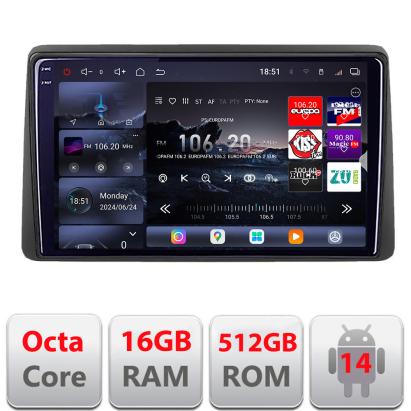 Navigatie Android Opel Movano si Renault Master 2020+ QLED 2K 16GB+512GB