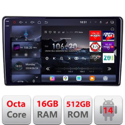 Navigație Android Nissan Murano 2004-2009 QLED 2K, 16GB RAM, 512GB