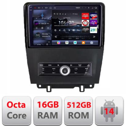 Navigație Android Ford Mustang 2009-2014, QLED 2K, 16GB RAM, 512GB