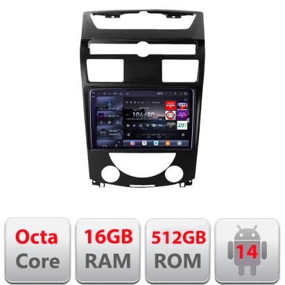 Navigatie Ssang Yong Rexton 2006-2013 Edotec Kit- rexton07 8 core QLED 2K 16+512GB 360 Android Waze USB Navigatie Internet Youtube Radio