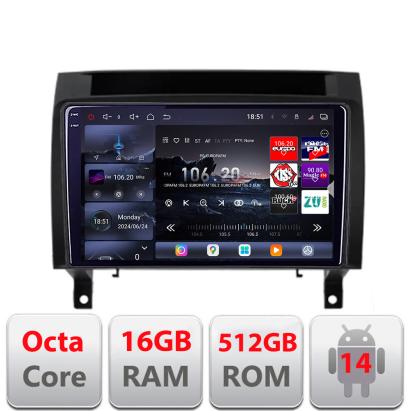 Navigație Android Mercedes SLK 2004-2011 QLED 2K 16+512GB Edotec