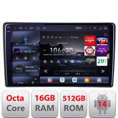 Navigație Android Fiat Tipo 2015-2021 Edotec QLED 2K 16GB RAM 512GB