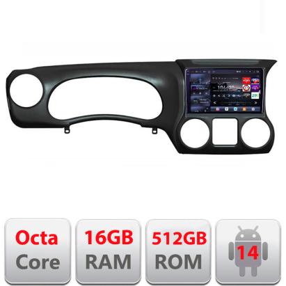 Navigație Android Jeep Wrangler 2011-2016 QLED 2K 16+512GB