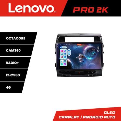 Navigație Toyota Land Cruiser V8/L200 2009-2020 Lenovo 2K 12GB+256GB