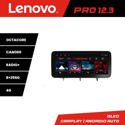 Navigație Lenovo QLED 12.3 inch pentru Honda Civic 2022+, Octa Core 8GB+256GB
