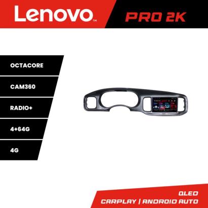Navigație Lenovo QLED 2K pentru Dodge Charger 2011-2014, 4GB+64GB