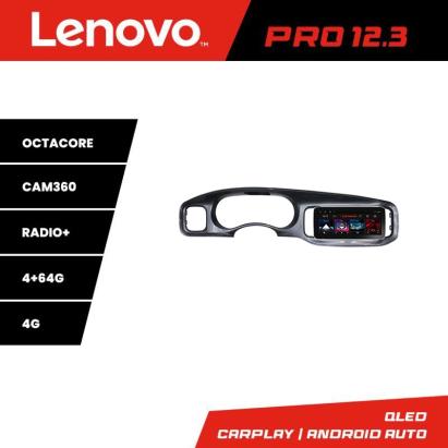 Navigatie Lenovo QLED 12.3 pentru Dodge Charger 2011-2014, 4GB+64GB