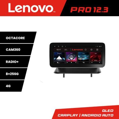 Navigație Peugeot 3008 și 5008 Lenovo QLED 12.3 inch, Octa Core, 8+256GB
