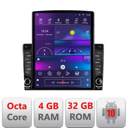 Navigatie Alfa Romeo Giulietta 2014-2020 dedicata Ouad core 4+32 ecran vertical 9.7" DSP 360 FHD AHD Android radio gps internet  kit-giulietta-facelift+EDT-E709