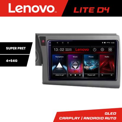 Navigație Audi A6 C6 2004-2010 Lenovo QLED 4+64GB CarPlay Android Auto