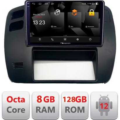 Navigatie Nissan Patrol 2000-2005 Nakamichi 8+128 GB CarPlay Android Auto