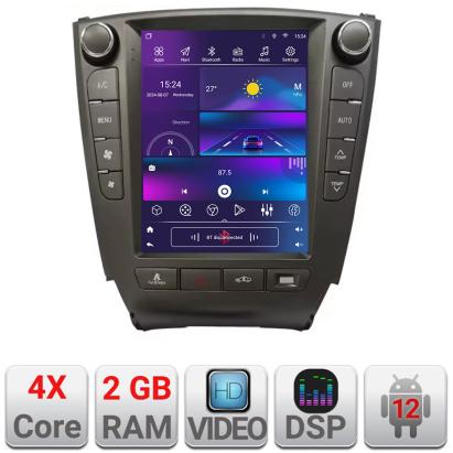 Navigație Lexus IS 2005-2012 Tesla QLED 9.7 inch, CarPlay, Android Auto, DSP