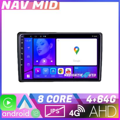 Navigatie auto Ford Transit cu Android 12, 4GB RAM, 64GB, CarPlay