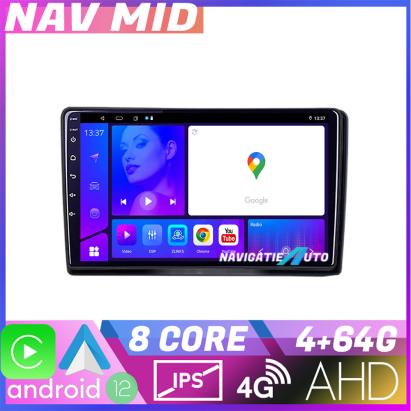 Navigație auto Nissan Navara 2006-2014 Android 12, 4GB RAM, 64GB, CarPlay