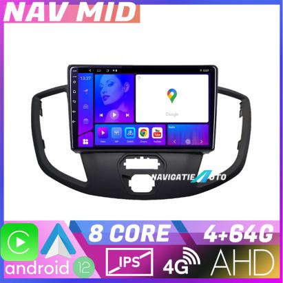 Navigatie Ford Transit V363 2015-2021 Android 12, 4GB+64GB, CarPlay