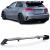 Spoiler spate de plafon aspect sport negru lucios pentru Mercedes A-Class W177 din 18 Performance AutoTuning