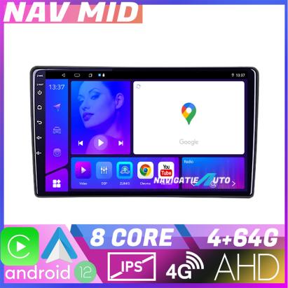 Navigație auto universală 2DIN 9 inch EDOTEC Lite Android 12, 4GB+64GB