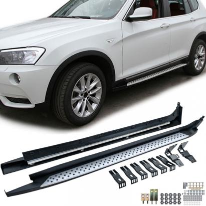Plăci laterale de protecție din aluminiu stil OE cu ABE !! potrivite pentru BMW X3 F25 10-17 Performance AutoTuning