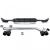 Difuzor spate lucios + țeavă de eșapament aspect sport potrivit pentru BMW F32 F33 F36 425 428 430 Performance AutoTuning