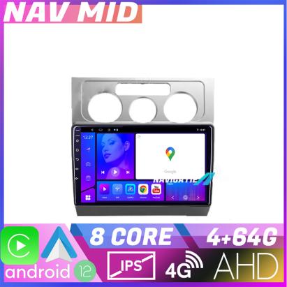 Navigație VW Touran 2003-2010 Android 12, 4GB RAM, 64GB, CarPlay