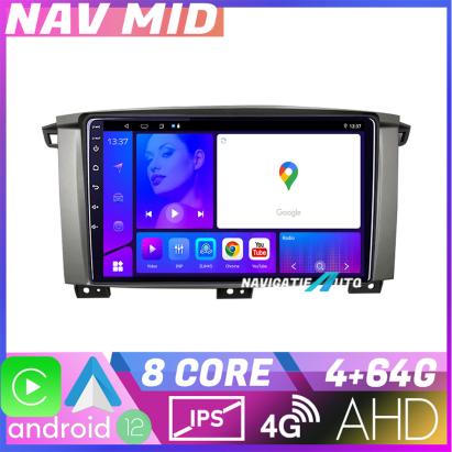 Navigatie Toyota Land Cruiser L100 2002-2006 Android 12, 4GB RAM, 64GB, CarPlay