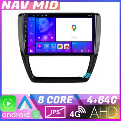 Navigație dedicată VW Jetta 2011-2018 Android 12, 4GB RAM, 64GB, CarPlay